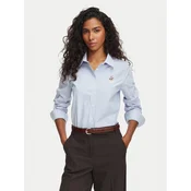 Beverly Hills Polo Club Srajca P-SS26W-SH000536 Modra Regular Fit
