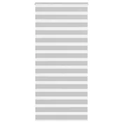 Zebra zavjesa svijetlosiva 115x230 cm Širina tkanine 110,9 cm Poliester