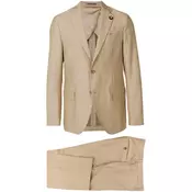 Lardini - two piece suit - men - Brown