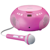 CD player Lenco - SCD-625PK, ružičasti