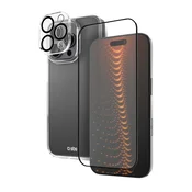 FORCELL KOMPLET OVITKA IN ZAŠČITNEGA STEKLA SBS ZA IPHONE 16 PRO S TEHNOLOGIJO D3O, (5000257310)