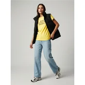 Sinsay - Pamucna majica sa natpisom - yellow jeans