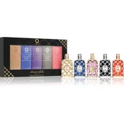 Orientica Luxury Collection set: EDP Royal Amber 7,5 ml + EDP Royal Bleu 7,5 ml + EDP Velvet Gold 7,5 ml + EDP Oud Saffron 7,5 ml + EDP Amber Rouge 7,5 ml unisex