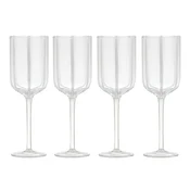 Kozarci za vino v kompletu 4 ks 350 ml Stripe – Ladelle