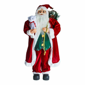 FESTA Novogodišnja figura Deco Santa/ Deda Mraz/ crvena/ 90cm