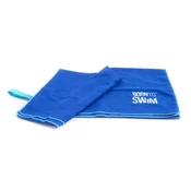 Borntoswim towel blue
