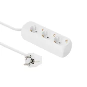 MicroConnect Razdelilnik 3 vtičnice, 5m bel