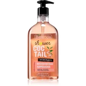 Bielenda Shower Coctail Peach + Kombucha osvežujoč gel za prhanje z regeneracijskim učinkom 400 ml