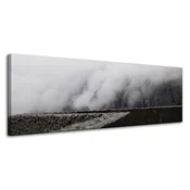 shumee Platno Narava Megla v gorah 120x40 cm