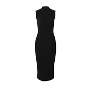 MICHAEL Michael Kors Pletena obleka MR582UN33D Črna Slim Fit