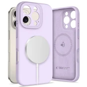 Ovitek Tech-Protect Liquid Silicone MagSafe iPhone 16 Pro Max sivka (5906302322596)