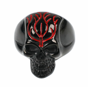 Prstan ETNOX - Black Skull - SR1423B