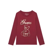 Guess Bluza K5BI03 J1314 Rdeča Regular Fit