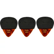 Fender Mojo Grip Picks Celluloid Thin Tortoiseshell 3 Pack