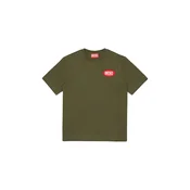 Djecja pamucna majica kratkih rukava Diesel TPATCH OVER T-SHIRT