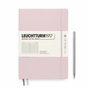 Notebook Hardcover composition (B5), 219 Numbered pages, Ruled, Powder