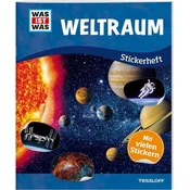 WAS IST WAS Stickerheft Weltraum