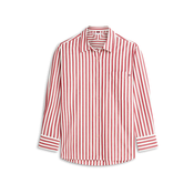 TOMMY HILFIGER Bluza ESS ecru/češnjevo rdeča