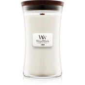 Woodwick Dišeča vaza za sveče Posteljnina 609,5 g