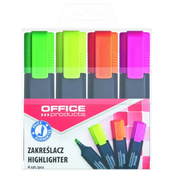 Textmarkeri 1-5mm Office products 4/1 pakiranje