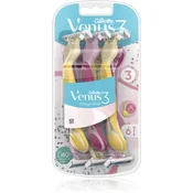 Gillette Venus 3 Dragonfruit brivniki za enkratno uporabo 6 kos