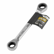 JCB Dvostrani DULJASTI kljuc s RACNOM 12x14mm Cr-V 12-HRANJNI