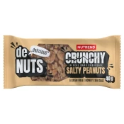 NUTREND DENUTS CRUNCHY ploščica, 40 g, slani arašidi