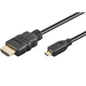 PremiumCord Kabel HDMI A - HDMI micro D, 1 m