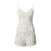 Hunkemöller Kratke hlače za spanje Nana zelena/pastelno zelena/roza