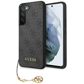 Guess Samsung Galaxy S23+ grey hardcase 4G Charms Collection (GUHCS23MGF4GGR)