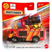 Matchbox: avtomobilček - Scania XT gasilski tovornjak