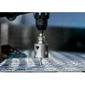 Žaga za izrezovanje lukenj PRO Multi Material, 140 mm, z navojem