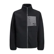 JJ REBEL Muška teddy jakna 12285169, Crna