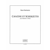 BERTHELOT:CAVANTINE ET SCHERZO OBOE ET PIANO