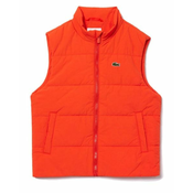 Djecacki sportski pulover Lacoste Kids Lacoste Taffeta Vest Jacket - orange