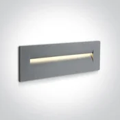 UGRADBENA SVJETILJKA LED/8,5W/3000K/160lm/44°/240V IP65 SIVA