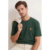 Trendyol Muška majica Tmnss26Ts00047, Kaki