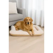 Paws & Whiskers Krevet za ljubimce Sally Dog, 75x95x10 cm, Bež