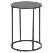 Homestar Stranska mizica SEAFORD D40xV55 cm, črna