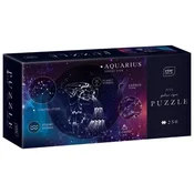 PUZZLE 250 KOS ZODIAK 11 AQUARIUS (VODNAR) INTERDRUK * DO RAZPRODAJE ZALOG