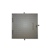 Ostatní Pokrov jaška EURO tools 151707002 Manhole cover, 70 x 70 cm, silver