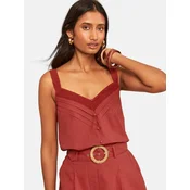 love & roses Bluza rjasto rjava