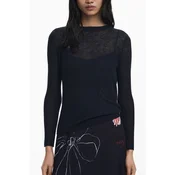 Desigual Vsakodnevna obleka Kala 25WWVK25 Črna Slim Fit