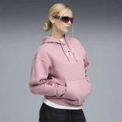 Puma ESS NATURE 2.0 COMFORT HOODIE FL, ženski pulover, roza 688079