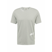 Zadig & Voltaire Majica, svijetlosiva / bijela