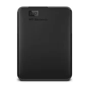 WD zunanji HDD disk Elements Portable WDBU6Y0050BBK 5TB Ext. 2,5 USB3.0 (WDBU6Y0050BBK-WESN), črn