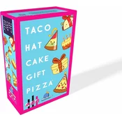 Blue Orange igra s kartami Taco Hat Cake Gift Pizza angleška izdaja