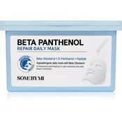 Some By Mi Beta Panthenol Repair pomirjevalna tekstilna maska veliko pakiranje 30 kos