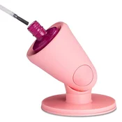 INF Silikonski držalo za stekleničke laka – protikapljni podstavek Pink, (5000300591)