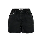 Noisy may Kavbojke NMSMiley črn denim